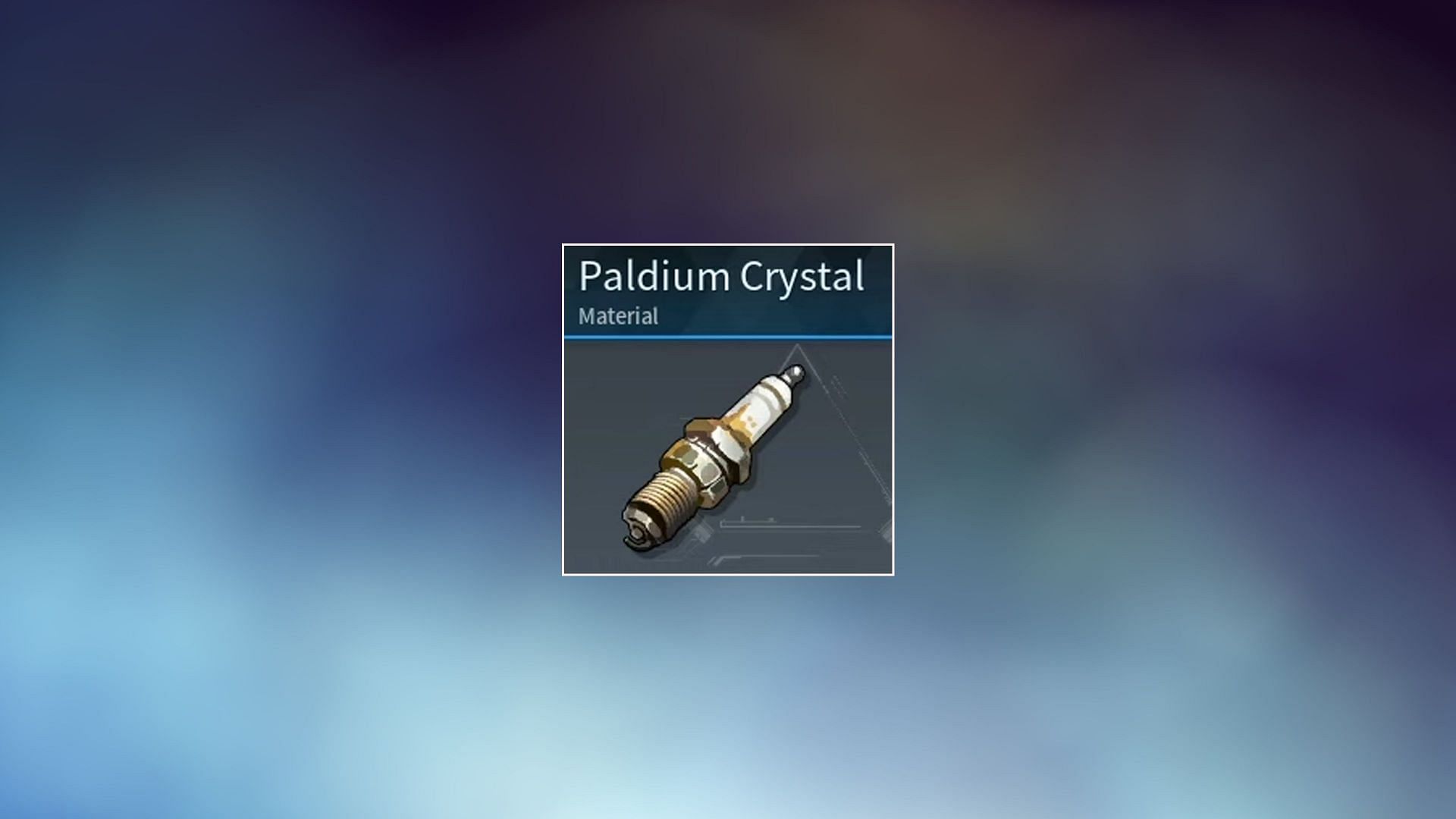 Paldium Crystal in Palworld (Image via Pocket Pair)